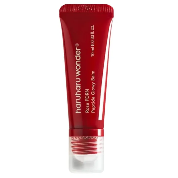 Haruharu Wonder Rose PDRN Peptide Glowy Balm nawilżający balsam do ust z peptydami i PDRN z róży 10 ml