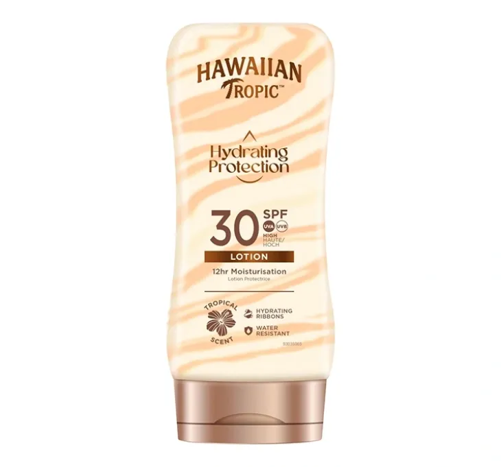 Hawaiian Tropic Hydration Protective mleczko do opalania SPF30 180 ml