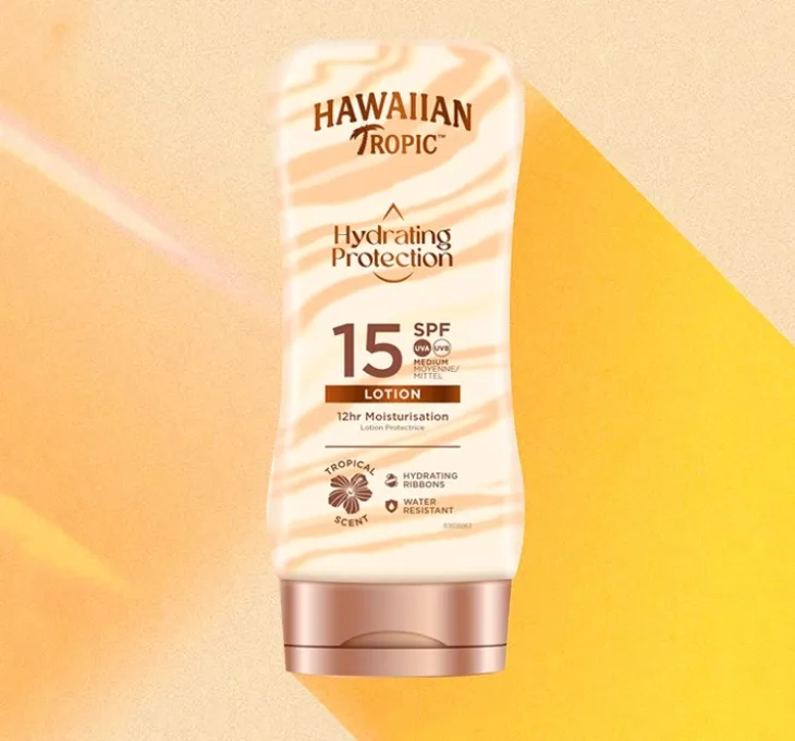 Hawaiian Tropic Hydration Protective mleczko do opalania SPF15 180 ml