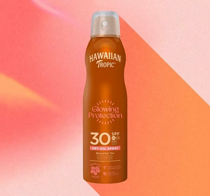 Hawaiian Tropic Protective Dry Spray Oil olejek ochronny w sprayu SPF30 180 ml