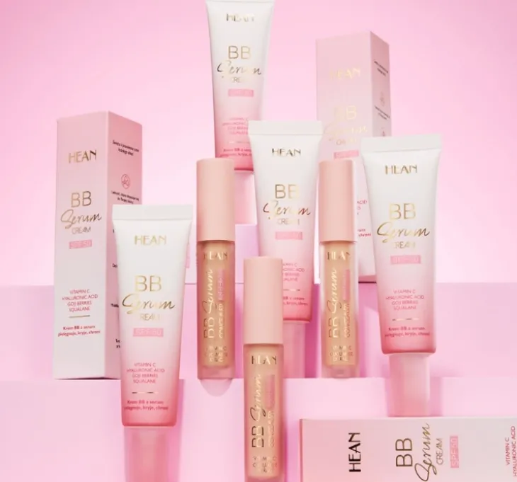 Hean BB Serum rozświetlający krem BB do twarzy SPF50 01 Light 30 ml