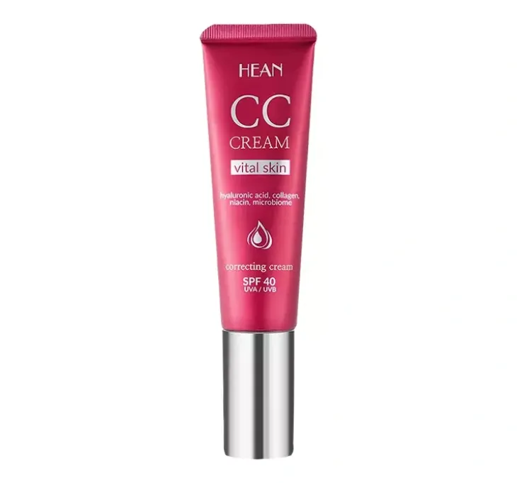 Hean CC Cream Vital Skin SPF40 krem koloryzujący 03 Medium 30 ml