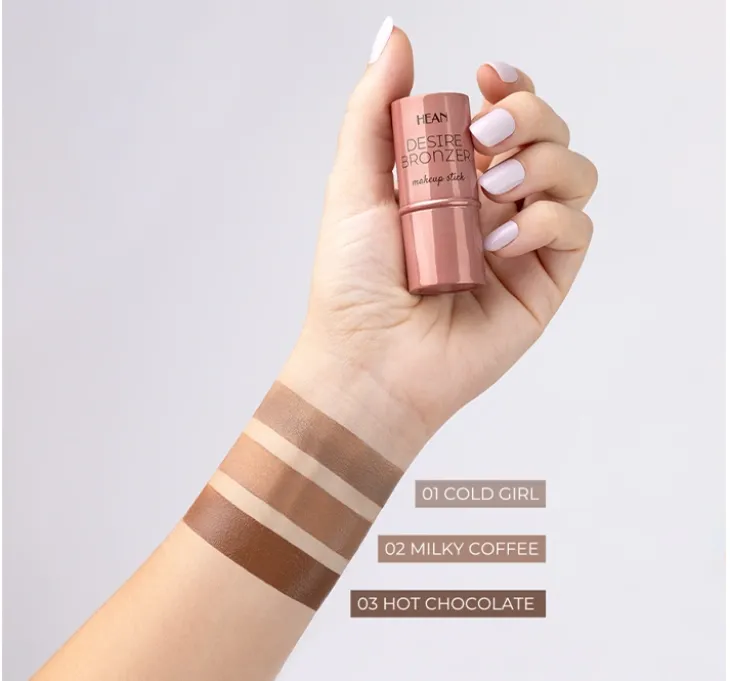 Hean Desire bronzer w sztyfcie 02 Milky Coffee 5,5 g