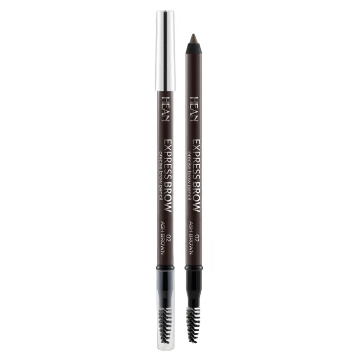 Hean Express Brow temperowana kredka do brwi 02 Ash Brown