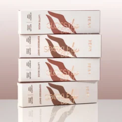 Hean Glossy Lip Duo zestaw błyszczyka w sztyfcie i konturówki Latte Nude 4,6 g