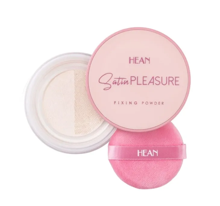 Hean Satin Pleasure Fixing Powder sypki puder do twarzy o satynowym wykończeniu 7 g
