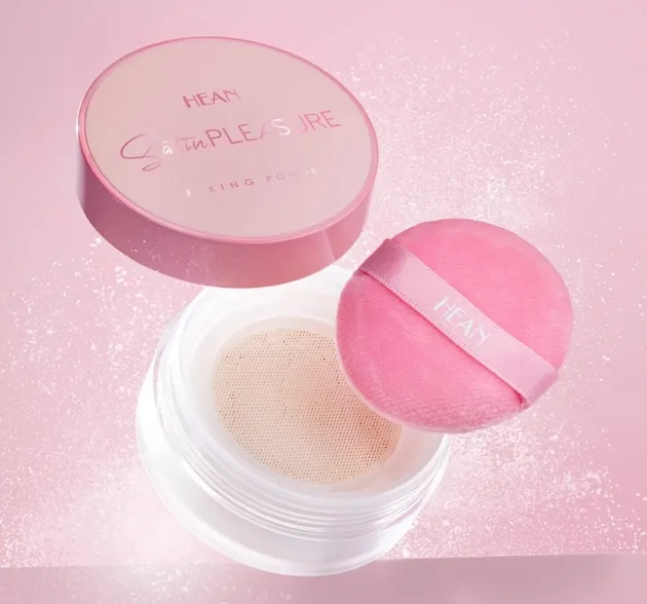 Hean Satin Pleasure Fixing Powder sypki puder do twarzy o satynowym wykończeniu 7 g