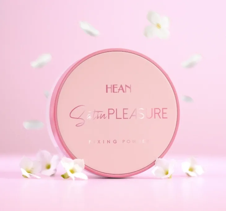 Hean Satin Pleasure Fixing Powder sypki puder do twarzy o satynowym wykończeniu 7 g