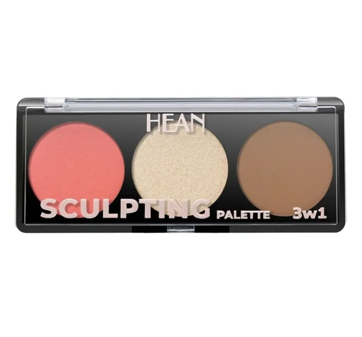 Hean Sculpting Palette 3w1 paleta do konturowania twarzy 03 9 g