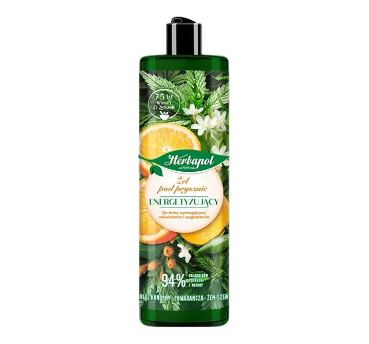 Herbapol energetyzujący żel pod prysznic 400 ml