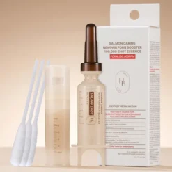 Heveblue Salmon Caring Newpair PDRN Booster Shot Essence regenerująca ampułka do twarzy z PDRN 5 ml