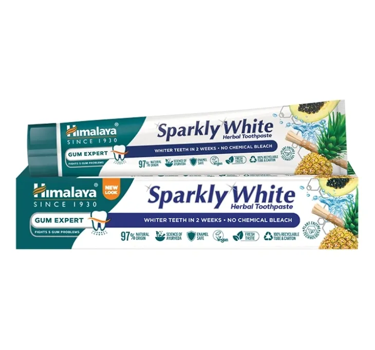 Himalaya Herbals Sparkly White ziołowa pasta do zębów 75 ml