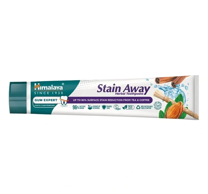 Himalaya Stain-Away pasta do zębów przeciw przebarwieniom 75 ml