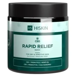 HiSkin CBD Rapid Relief maść dla suchej i wrażliwej skóry 100 ml
