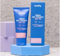 Holify hialuronowy krem do twarzy SPF50 PA++++ 50 ml