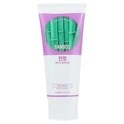 Holika Holika Daily Fresh Bamboo Cleansing Foam pianka oczyszczająca do twarzy z ekstraktem z soku liści bambusa do skóry wrażliwej 150 ml