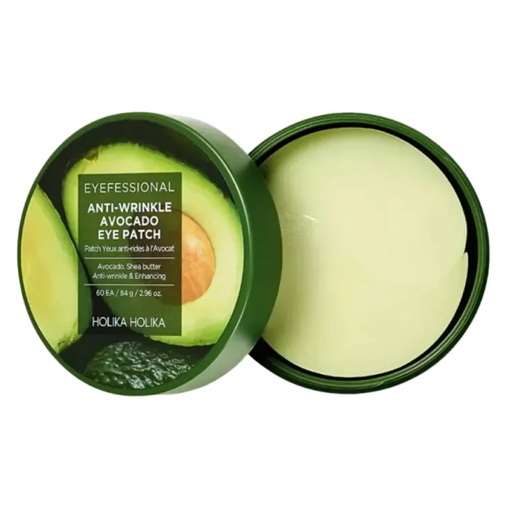 Holika Holika Eyefessional Anti-Wrinkle Eye Patch hydrożelowe płatki pod oczy Avocado 84 g