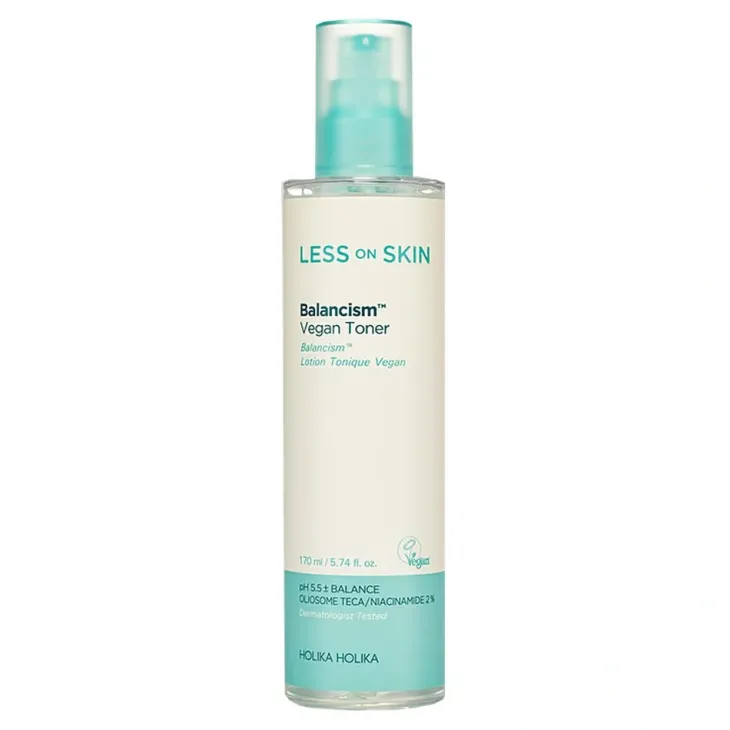 Holika Holika Less On Skin Balancism wegański tonik do twarzy 170 ml