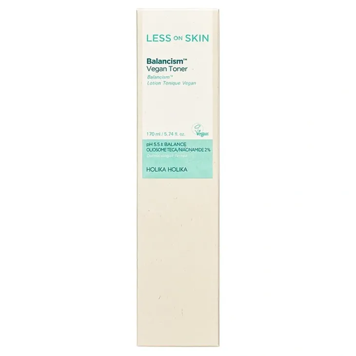 Holika Holika Less On Skin Balancism wegański tonik do twarzy 170 ml
