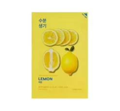 Holika Holika Pure Essence Mask Sheet Lemon maseczka do twarzy z cytryną 20 ml