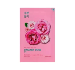 Holika Holika Pure Essence Mask Sheet Damask Rose rozświetlająca maseczka do twarzy z różą 20 ml