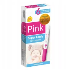 Hydrex super czuły strumieniowy test ciążowy HCG Pink 1 sztuka