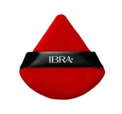 Ibra Makeup trójkątny puszek do pudru 1 sztuka