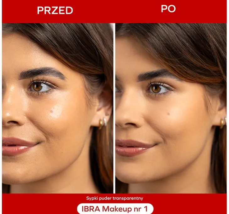 Ibra sypki puder transparentny 01 12g