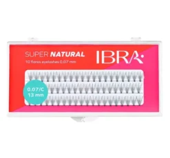 Ibra Sztuczne Rzęsy Naturals kępki C0,07 13mm
