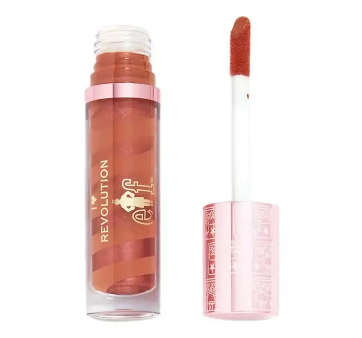 I Heart Revolution x Elf Candy Cane błyszczyk do ust Best Coffee 7,5ml