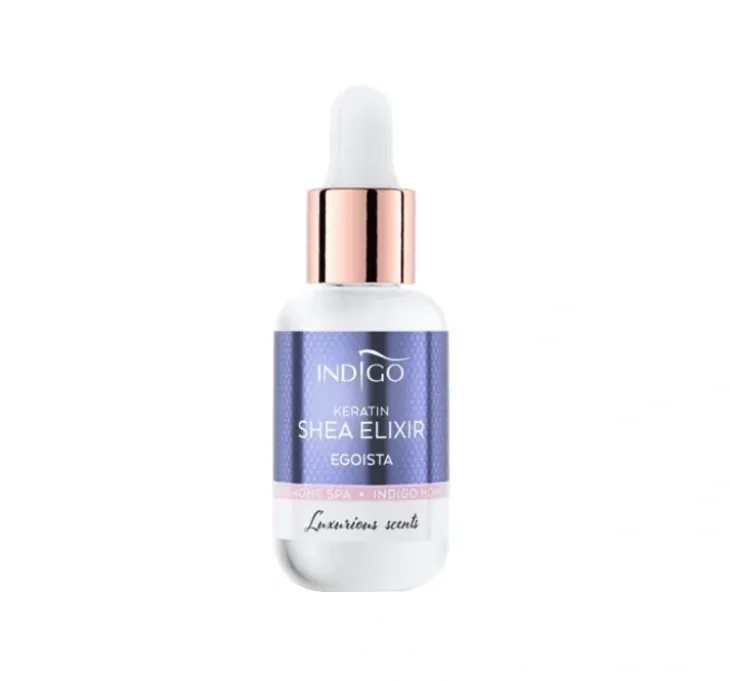 Indigo Keratin Shea Elixir oliwka do skórek i paznokci Egoista 8ml