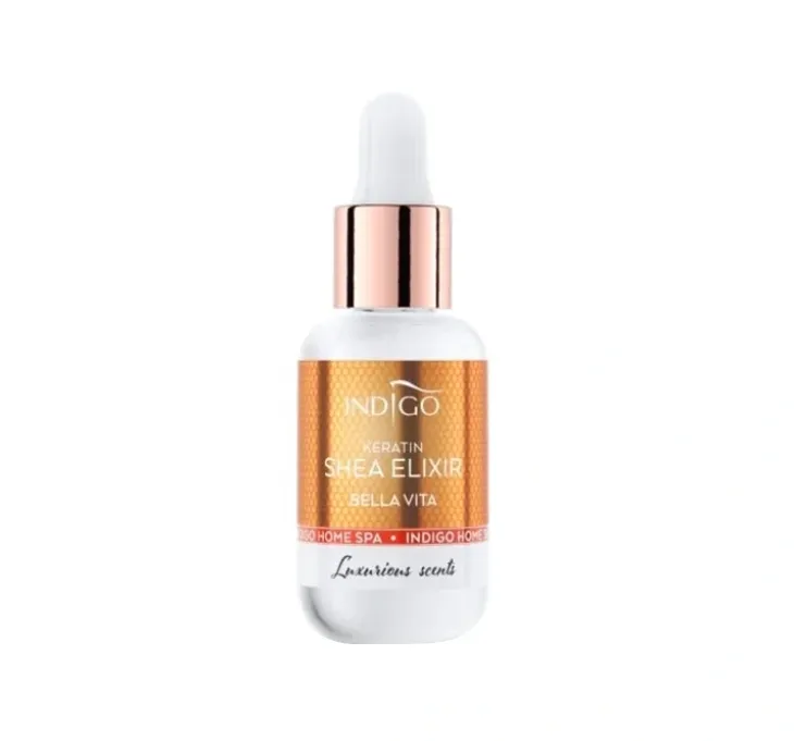 Indigo Keratin Shea Elixir oliwka do skórek i paznokci Bella Vita 8ml