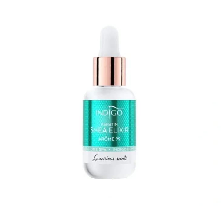 Indigo Keratin Shea Elixir oliwka do skórek i paznokci Arome 99 8ml