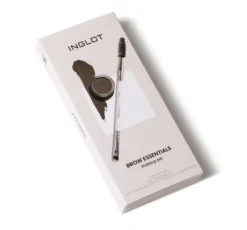 Inglot Brow Essentials zestaw żel do brwi AMC 16 + pędzelek PlayInn 200