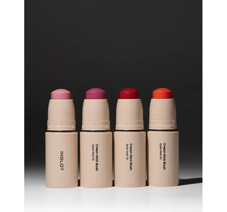 Inglot kremowy róż w sztyfcie 214 Pastel Pink 6,2 g