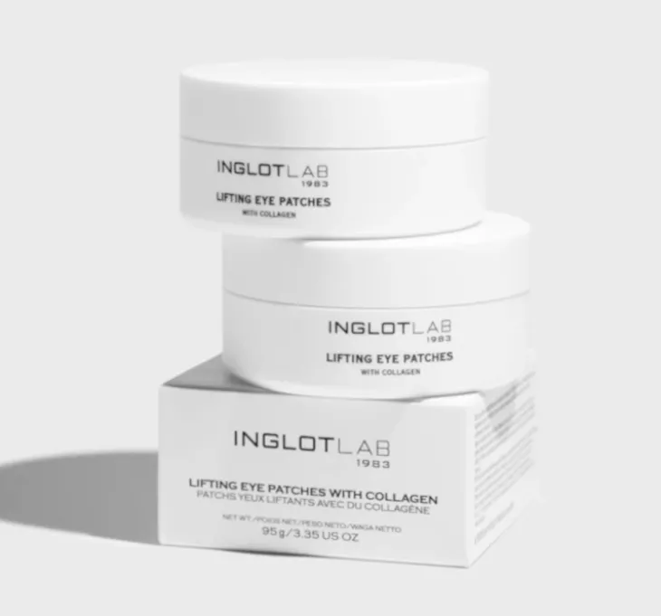 Inglot LAB kolagenowe płatki pod oczy 60szt
