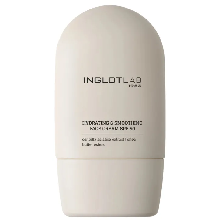 Inglot LAB nawilżająco-wygładzający krem SPF50 do twarzy 50 ml
