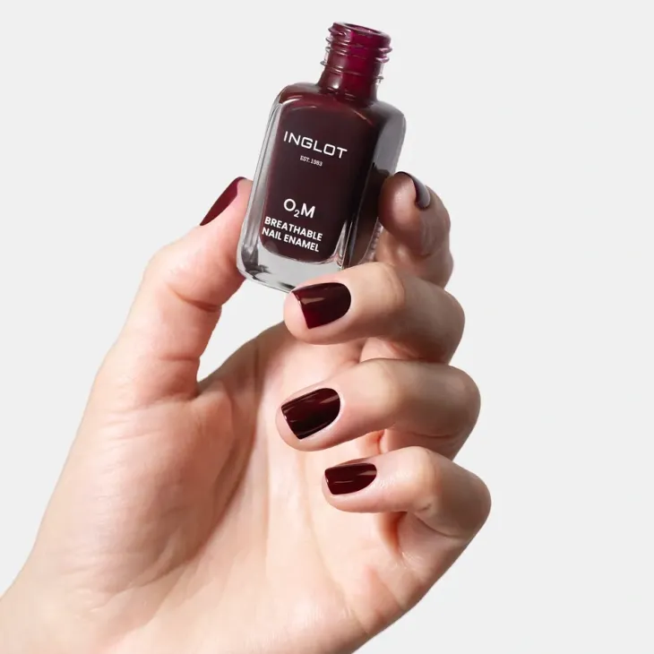Inglot O2M Breathable Nail Enamel oddychający lakier do paznokci 546 11 ml