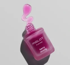 Inglot Playinn odżywka do paznokci Berry Strong 28 15 ml