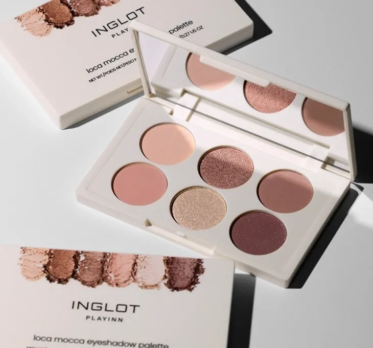 Inglot Playinn paleta cieni Loca Mocca 7,6g