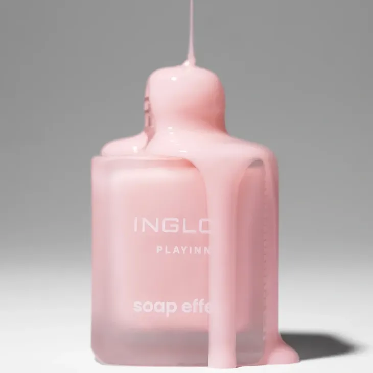 Inglot Playinn Soap Effect wzmacniająca odżywka do paznokci 15 ml