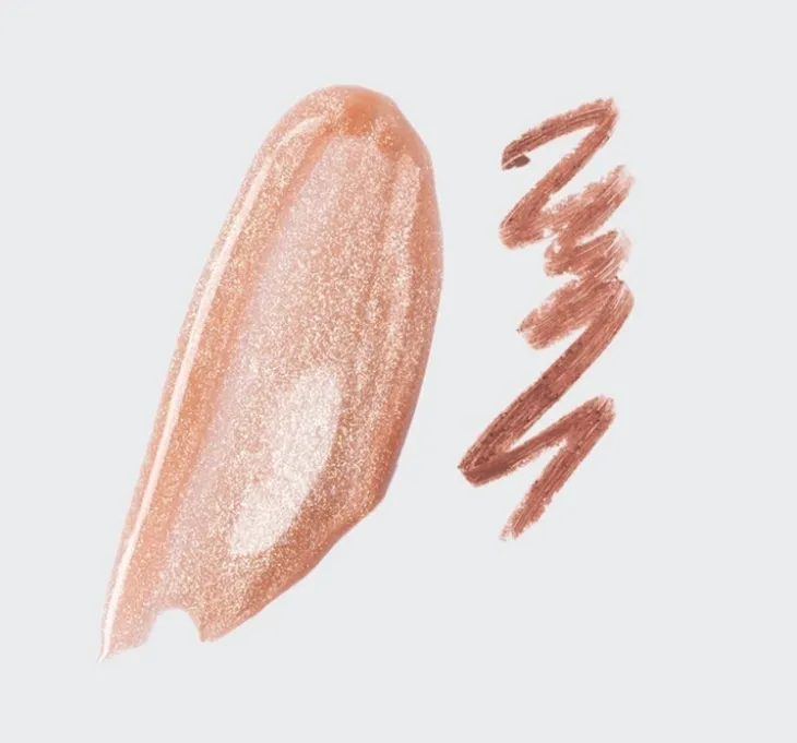 Inglot Plump & Define Lip Makeup Set zestaw kosmetyków do makijażu ust błyszczyk 54 + konturówka 63