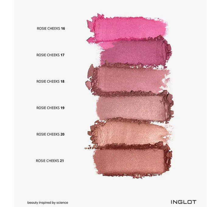 Inglot Rosie Cheeks róż do policzków 17 3,8g