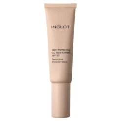 Inglot Skin-Perfecting lekki krem do twarzy CC z filtrem mineralnym SPF30 502 Light Neutral 30 ml