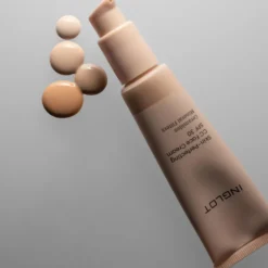 Inglot Skin-Perfecting lekki krem do twarzy CC z filtrem mineralnym SPF30 504 Light-Medium Neutral 30 ml