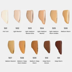 Inglot Skin-Perfecting lekki krem do twarzy CC z filtrem mineralnym SPF30 504 Light-Medium Neutral 30 ml