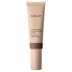 Inglot Skin-Perfecting lekki krem do twarzy CC z filtrem mineralnym SPF30 511 Deep Warm 30 ml