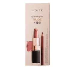 Inglot zestaw do makijażu ust Nude Kiss