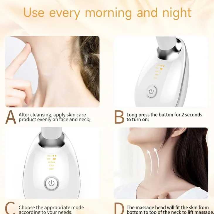 Intense Pulsed Light Wrinkles Reducing Instrument liftingujący masażer do twarzy i szyi ES-1081