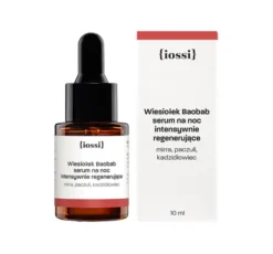 Iossi Intensywnie regenerujące serum na noc Wiesiołek Baobab 10ml
